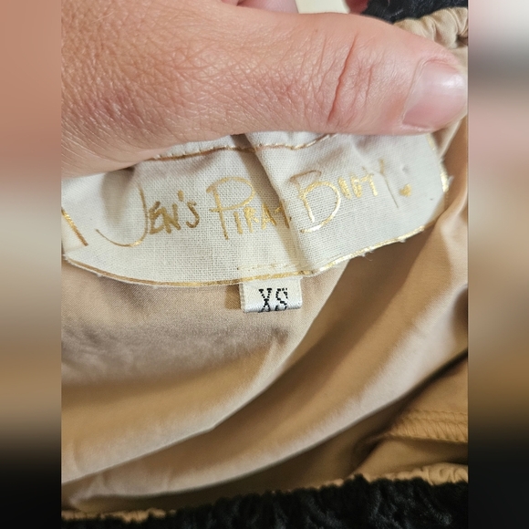 JEN'S PIRATE BOOTY cha cha Tube Top in Black Lace. Size XS - Picture 5 of 13